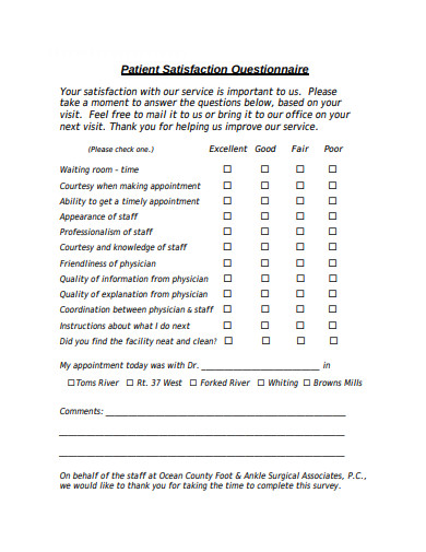 basic-patient-satisfaction-questionnaire-template
