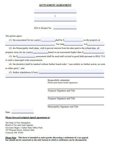 4+ Property Settlement Agreement Templates in Google Docs | Word ...