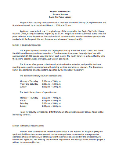 FREE 9+ Security Services Proposal Templates in PDF | MS Word