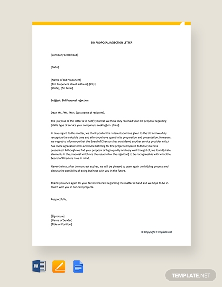 bid-proposal-rejection-letter