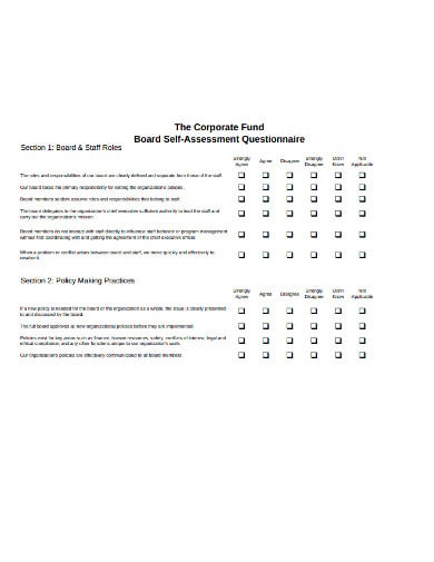 board-self-assessment-questionnaire