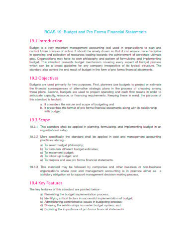 budget-pro-forma-financial-statement-template