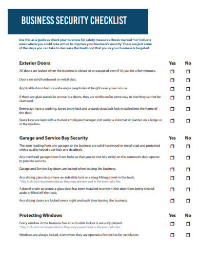 business-security-checklist-template