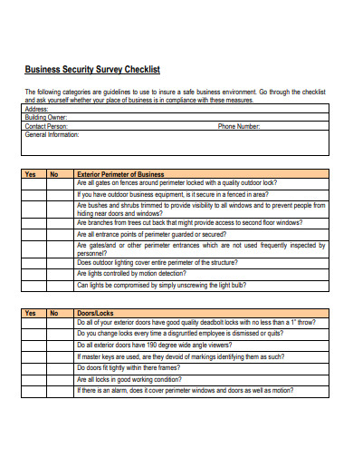 business-security-survey-checklist-example