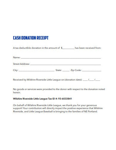 cash donation receipt letter in pdf