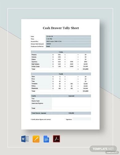 22 Tally Sheet Templates In Google Docs Google Sheets Excel