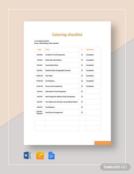 catering-checklist-template