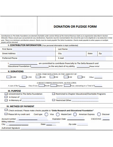 charitable-pledge-form-template