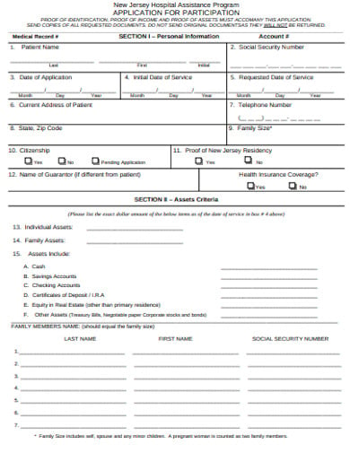 10-charity-care-application-form-templates-in-pdf