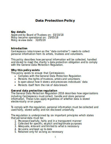 charity-data-regulation-protection-policy