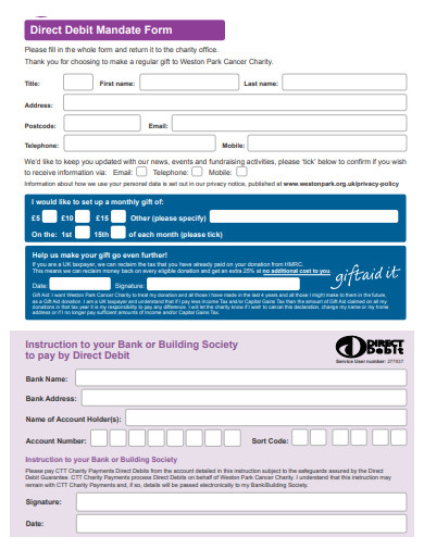 charity-direct-debit-mandate-form1