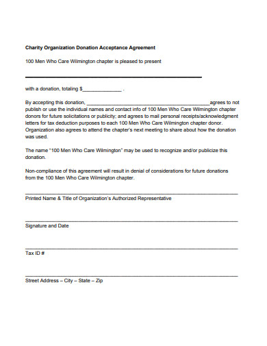 11+ Charity Agreement Templates in PDF | DOC