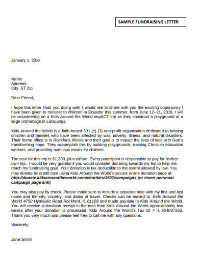 charity-fundraising-letter-template