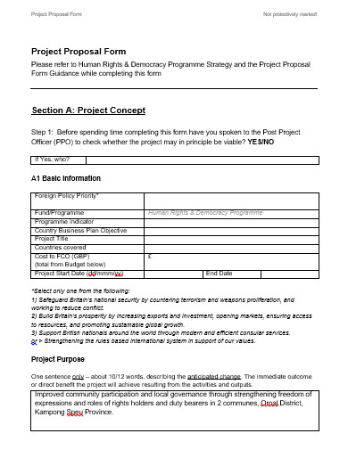 13 Charity Project Proposal Templates In PDF DOC