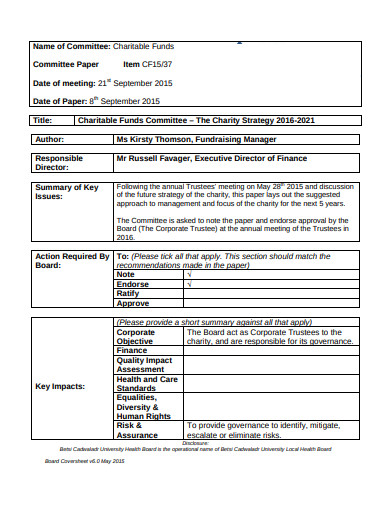 business plan template charity uk
