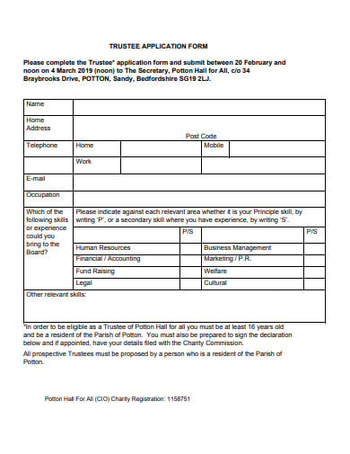 charity-trustee-application-form-example