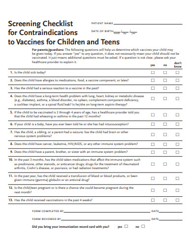 19+ Child Questionnaire Templates in PDF | MS Word | Free & Premium ...