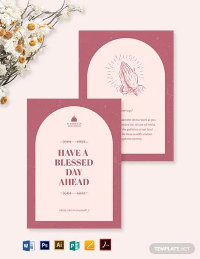 church-greeting-card-template