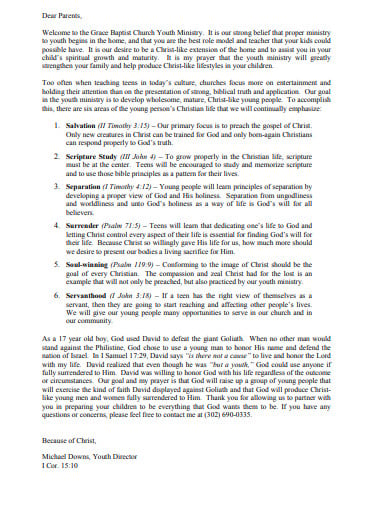 10 Church Welcome Letter Templates In Pdf Doc 9821