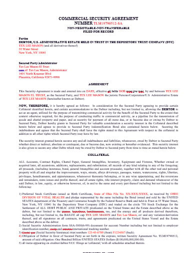 commercial-security-agreement-template-in-doc