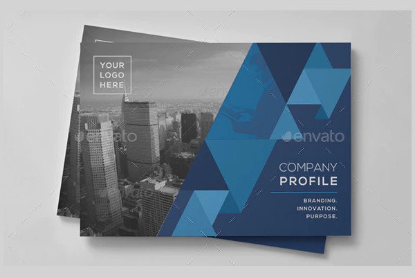 company profile brochure template