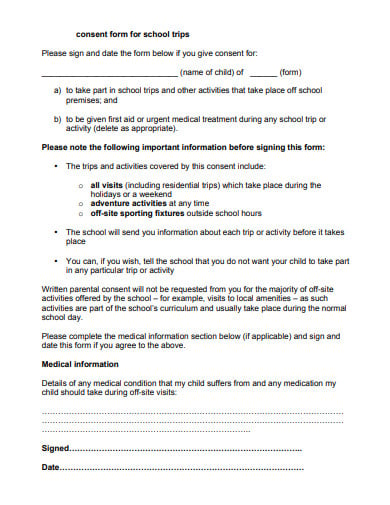 consent-form-for-school-trips-template