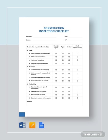 construction-inspection-checklist-template