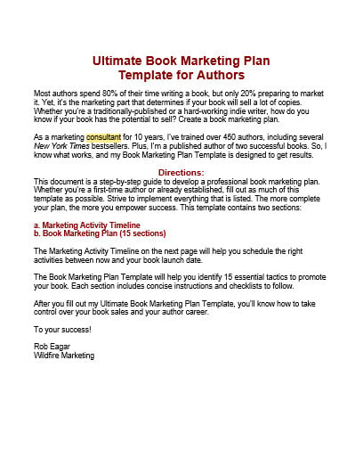 consultant-marketing-plan-template