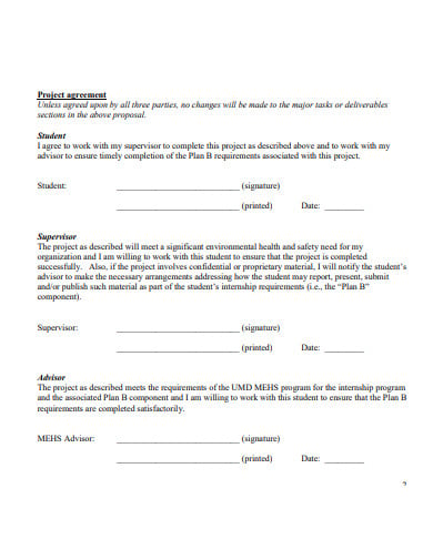cooperative internship project proposal form