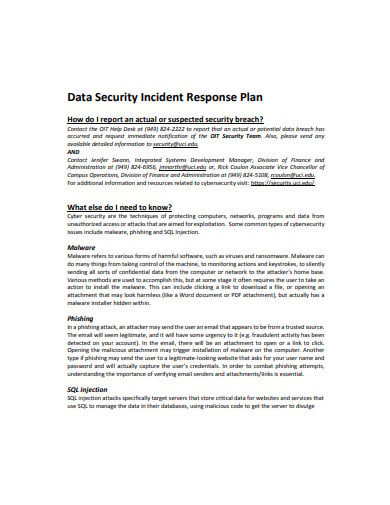 data-security-incident-response-plan-template