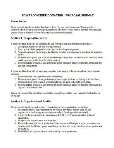 13 Donation Proposal Templates PDF DOC Free Premium Templates