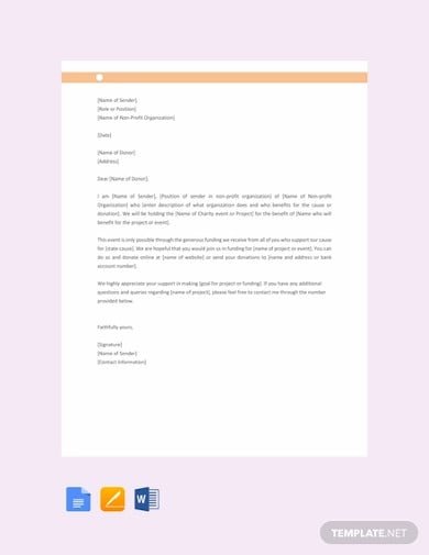 donation-request-letter-template