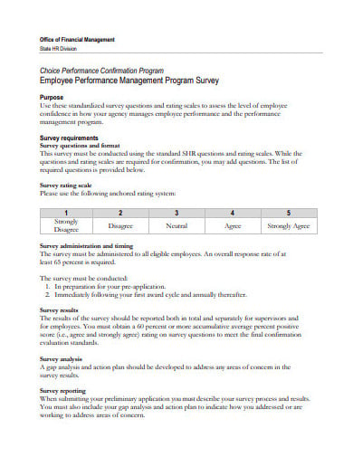 employee-performance-survey-template