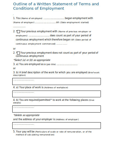 18+ Written Statement Templates in PDF | DOC | Free & Premium Templates