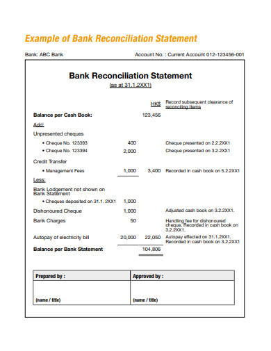 21+ Reconciliation Statement Templates in PDF | Free & Premium Templates