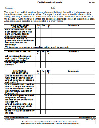 20+ School Checklist Templates in Google Docs | Word | Pages | PDF