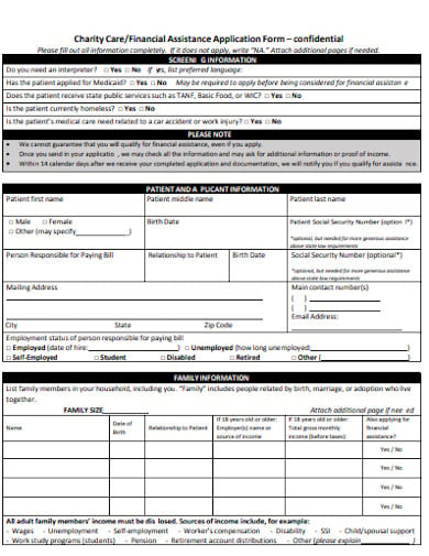 financial-assistance-or-charity-care-application-form
