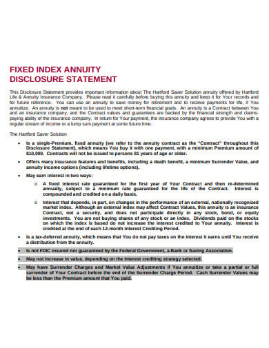 fixed-annuity-disclosure-statement-template