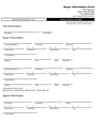 formal-buyer-information-form-example1