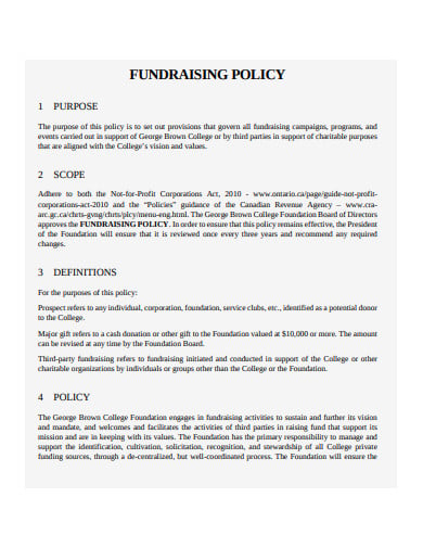 formal-charity-fundraising-policy