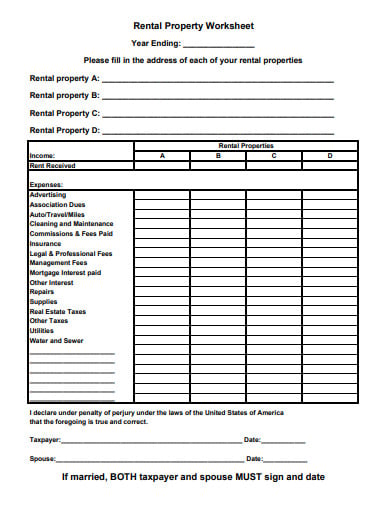 Formal Rental Property Worksheet Template ?width=320