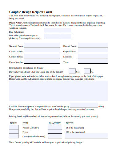 format of graphic design request form