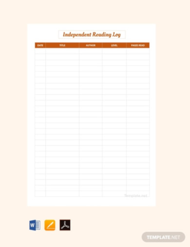 free-independent-reading-log-template