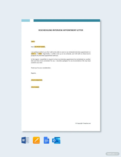 Interview Letter Templates - 31+ Free Word, PDF Documents Download ...