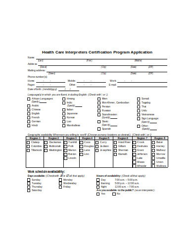health-care-interpreters-certification-program-application-template
