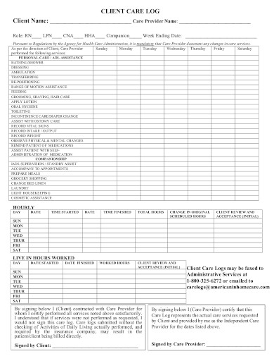 Free 11 Health Log Templates In Pdf Ms Word Free And Premium Templates 4027