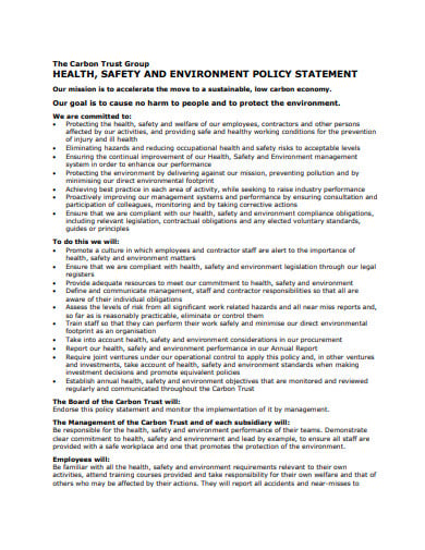 20-environmental-policy-statement-templates-in-pdf-doc