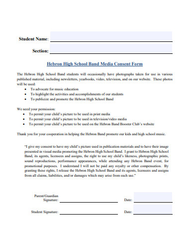 18+ School Consent Form Templates in PDF | DOC | Free & Premium Templates