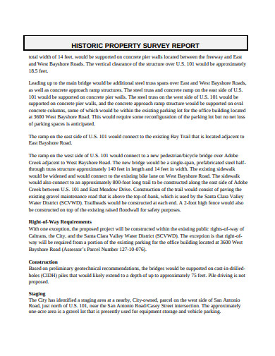 18 Property Survey Templates In Doc Excel PDF