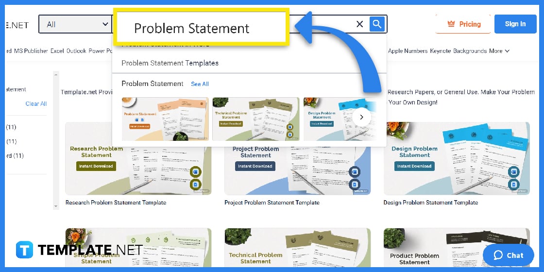 how to make create a problem statement step